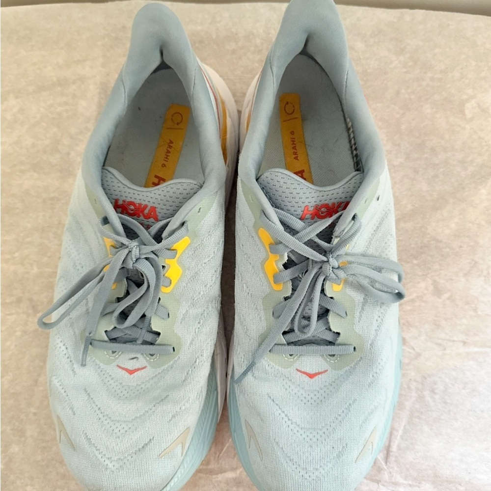 Hoka One One Men’s Arahi 6 1123194 SSMS Blue Running Shoes Sneakers Size 10.5D - Picture 6 of 8